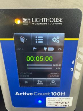 LightHouse ActiveCount 100H Microbial Air Sampler for Cleanroom Monitoring-cover