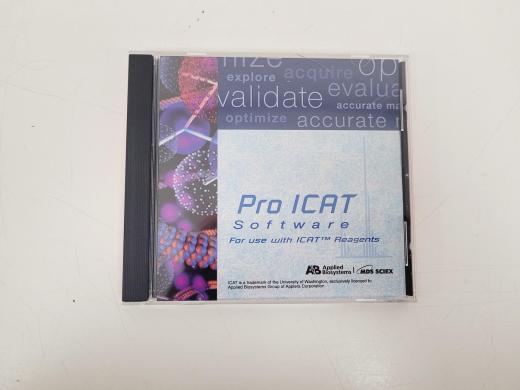 Applied Biosystems/MDS SCIEX Pro ICAT Software for use with ICAT™ Reagents-cover