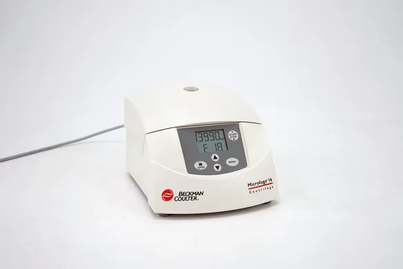Beckman Coulter Microfuge 16 Microcentrifuge with A46475 Rotor, 24 × 1.5 mL