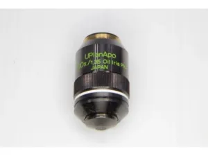 Olympus UPlanApo 100x/1.35 Oil Immersion Iris Phase Contrast Microscope Objective, 8 of 9