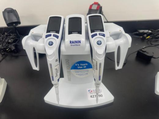 Rainin E4 XLS Single Channel Electronic Pipettes - Set of 2 for Precise Liquid Handling-cover