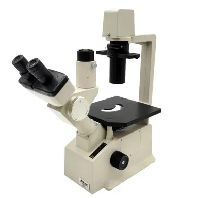 Nikon TMS Inverted Phase Contrast Microscope with Trinocular Head for Tissue Culture