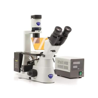 IM-3 Inverted HBO Fluorescence Microscope with IOS LWD PLAN Objectives and B&G Filter Set-cover