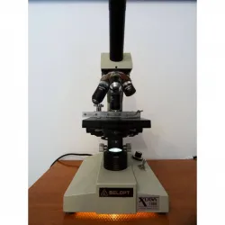 Selop Xuga 1989 Monocular Biological Optical Microscope, 2 of 10