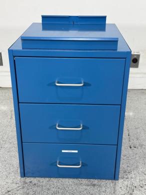 3-Drawer Metal Filing Cabinet for Laboratory Storage and Document Organization-cover