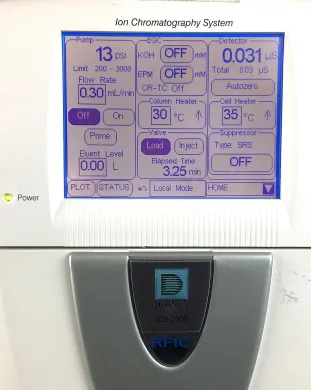 Dionex ICS-2100 Reagent-Free Ion Chromatograph with Electrolytic Sample Preparation