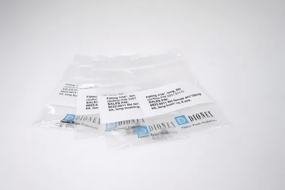 Dionex Ultimate 2261.0117 / 6822.0011 Right-Hand Ferrule Fitting, 1/16 in Long Bushing
