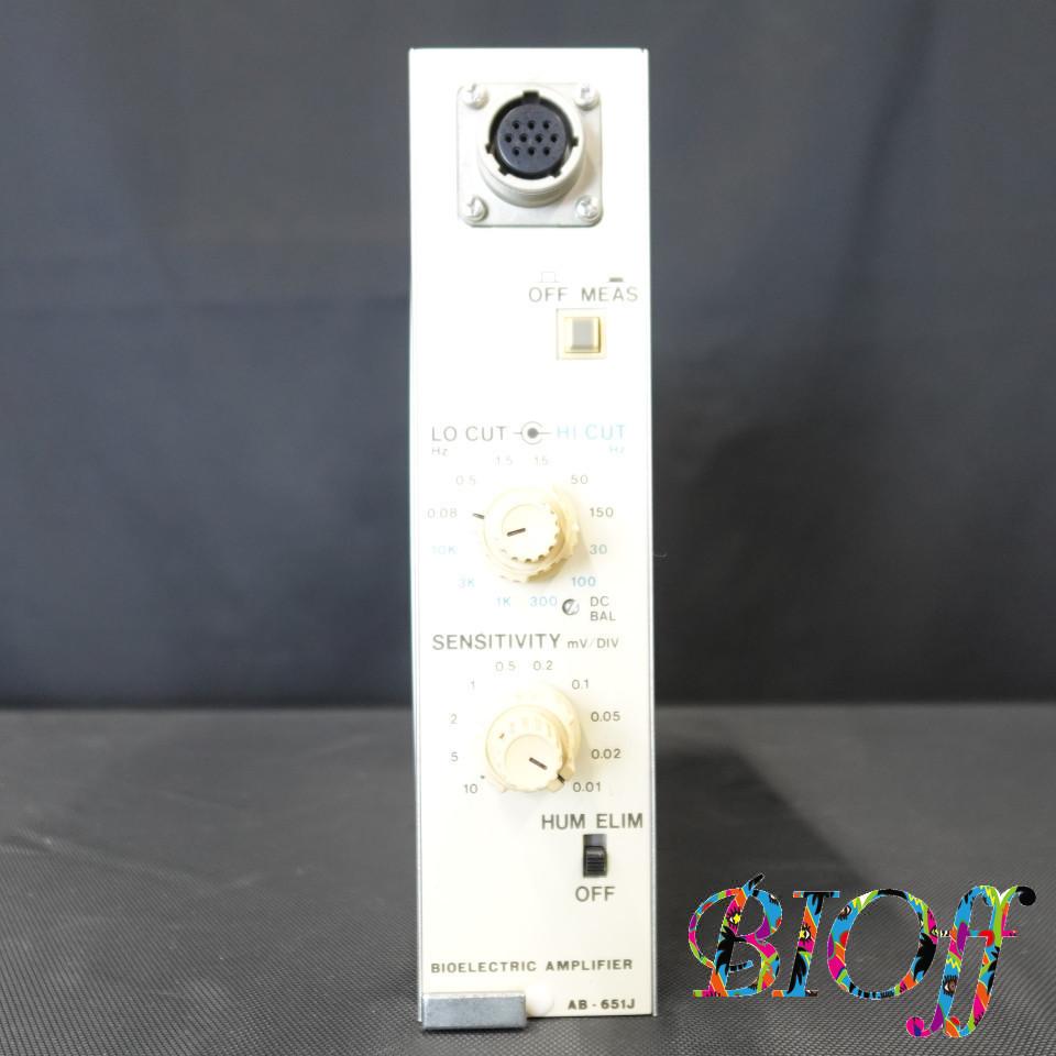 Nihon Kohden AB-651J Bioelectric Amplifier Module