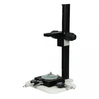 Munday Microscope Track Stand with 39mm Coarse Focus Rack and Measuring Stage