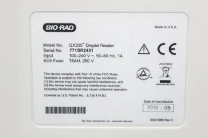 BIO-RAD QX200 Droplet Reader Digital PCR Bioanalyzer 100-240V 50-60Hz, 7 of 12