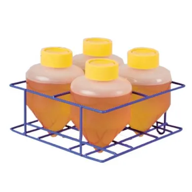 Benchmark H1000-MR-T600 MAGic Clamp Tube Rack, 4x500ml or 600ml conical bottles