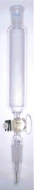 Quickfit D1/22 100mL Dropping Funnel with Glass Stopcock and Ground Joints-cover