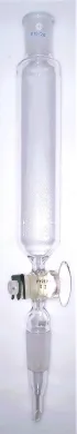 Quickfit D1/22 100mL Dropping Funnel with Glass Stopcock and Ground Joints