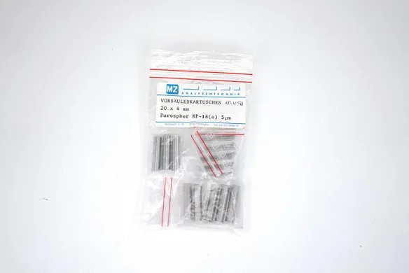 Merck Purospher RP-18E Security Guard Cartridge 20 × 4 mm, 5 µm, 13 Pieces