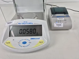Adam Solent PW124 Analytical Balance with ATP Printer, 2 of 6