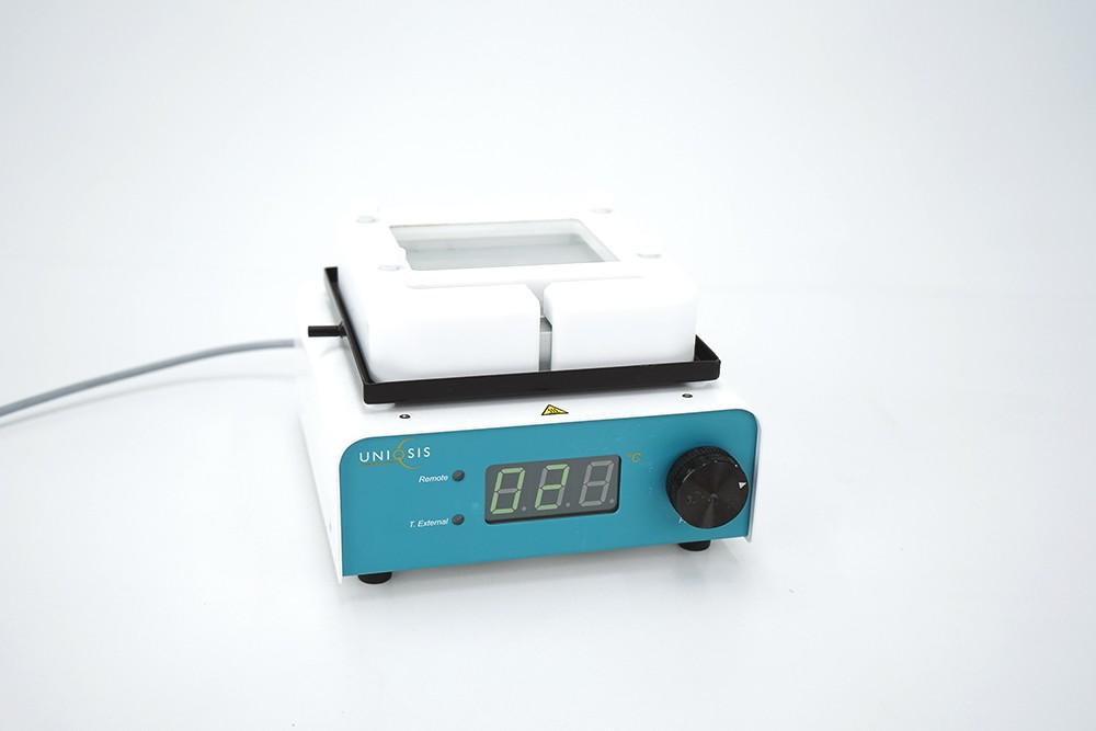 Uniqsis Hotchip Glass Chip Heater Static Mixer and Reactor Heating Unit