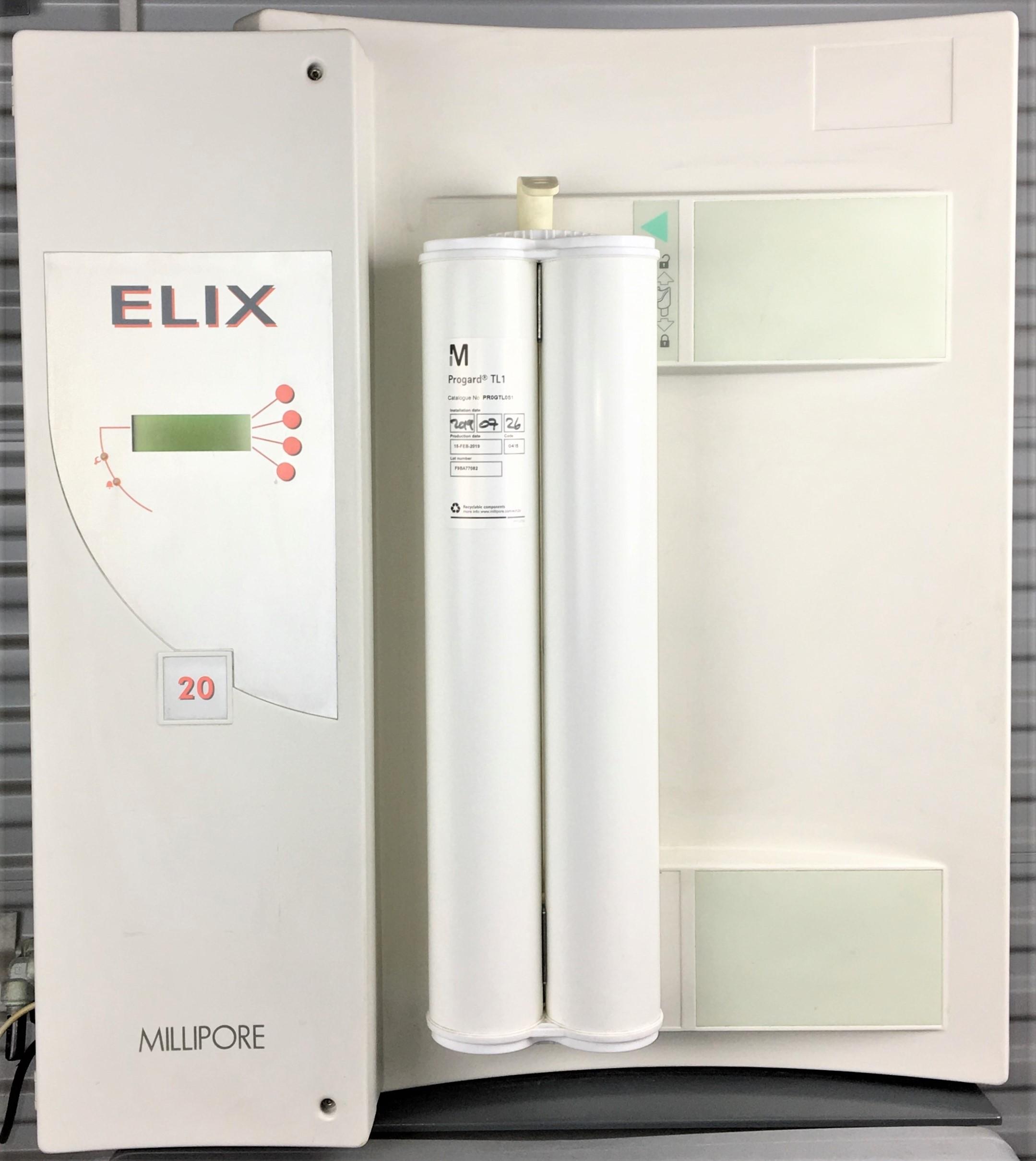 Millipore Elix 20 Water Purification System with SDS-200 Storage Unit