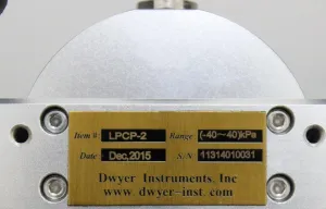 Dwyer LPCP-2 Low Pressure Calibration Pump, 2 of 9