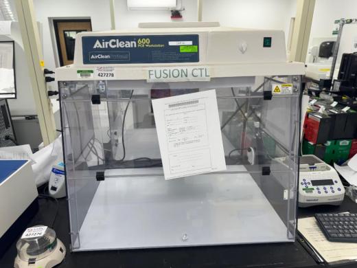 AirClean AC632DB PCR Workstation with HEPA Filtration and UV Sterilization-cover