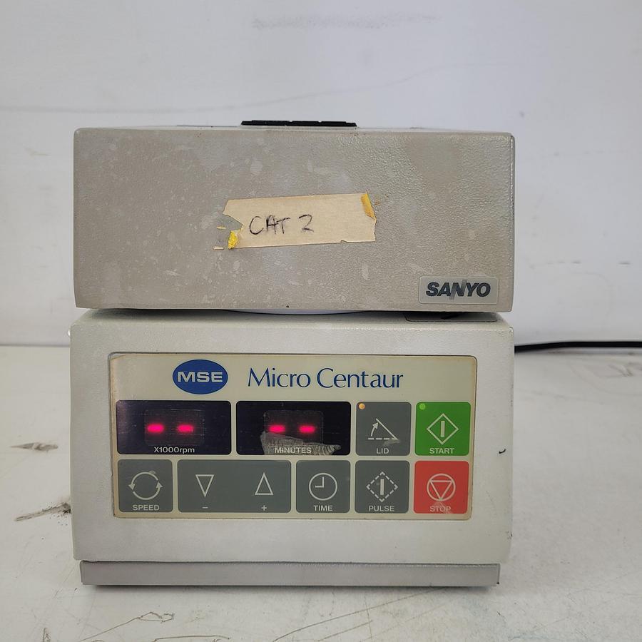 MSE Sanyo MSB010.CX2.5 Microcentrifuge for Molecular Biology Applications