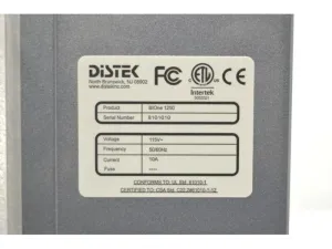 Distek BIOne 1250 Benchtop Bioreactor System with Multi-Gas Control for Microbial Bioprocessing, 49 of 55