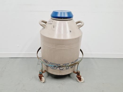 Taylor-Wharton 35 VHC Liquid Nitrogen Dewar with Wheeled Stand-cover
