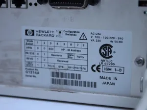 HP Agilent G1314A Variable Wavelength Detector (VWD) 1100 Series, 5 of 5