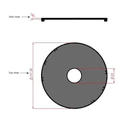 Okolab Thermal Plate for Nikon Inverted Microscopes with Temperature Controllers, 3 of 4