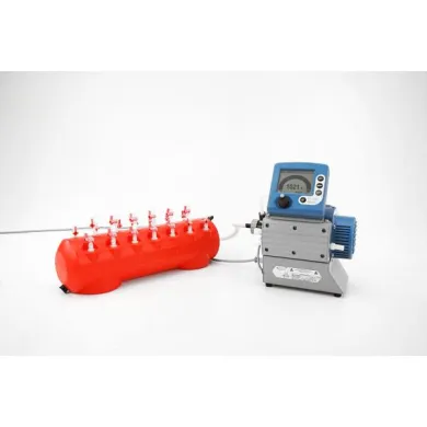 Thermo Scientific FastVac Vacuum Manifold with Vacuubrand MD 1C Vario Vacuum Pump