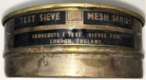 Endecotts 6" Brass Test Sieve Kit with 5 Mesh Sizes, 5 of 13