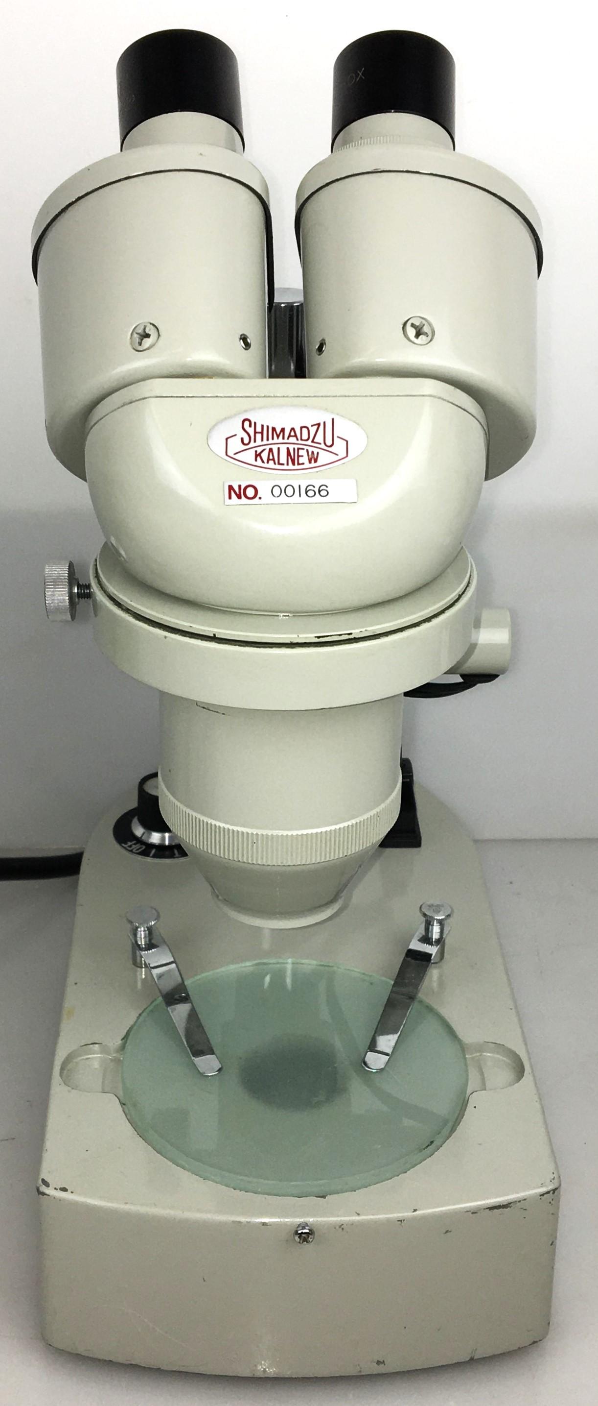 Shimadzu Kalnew Binocular Stereo Microscope with 20X/40X Magnification