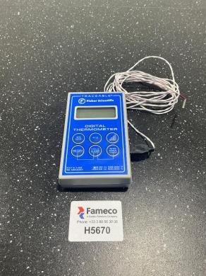 Fisher Scientific TRACEABLE Digital Thermometer with Temperature Probe-cover