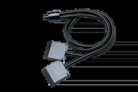 Schott Lightline Dual Fiber Optic Illumination Light Guide 3.0" x 0.018" Model A08580