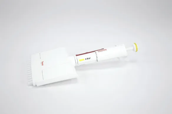 Thermo Scientific Finnpipette F1 8-Channel Adjustable Pipette, 5–50 µL