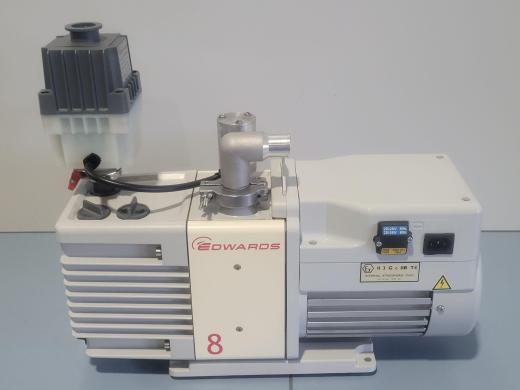 Edwards RV8 Rotary Vane Vacuum Pump with Oil Seal and Low Noise Operation-cover