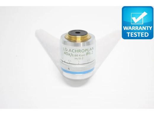 ZEISS LD ACHROPLAN 40x/0.60 Korr Ph2 Microscope Objective Lens-cover