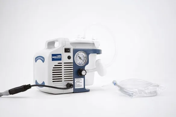 Welch 2511 Oil-Free Dry Vacuum Pump Aspiration System, 100 mbar (27 inHg)