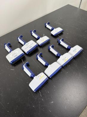 Rainin Pipet-Lite XLS Multichannel Adjustable-Volume Pipettes (Qty 8)-cover