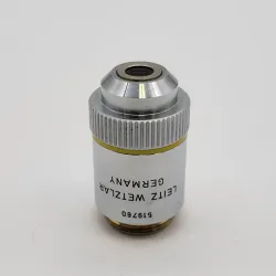 Leitz EF 10x Microscope Objective Lens Model 519760 with RMS Thread, 2 of 2