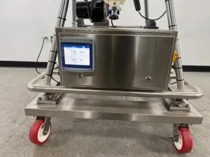 Allen-Bradley 100L Stainless Steel Mobile Mixer Tank with Dual Digital Controls, 4 of 4