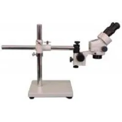Meiji EMZ-5 Zoom Stereo Microscope with S-4100 Boom Stand and Modular Components, 3 of 5