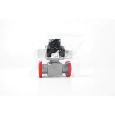 Vacuum Isolation Valve NW25 ISO-KF Inline Ports Viton Pneumatic