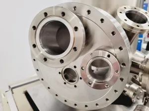 Stainless Steel Vacuum Reaction Chamber with Multiple Ports, Shielded Cabinet & Canopy, 12 of 21