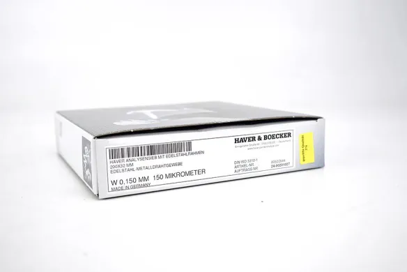 Haver & Boecker Analytical Test Sieve 200 × 32 mm, 150 µm Aperture, 00522644