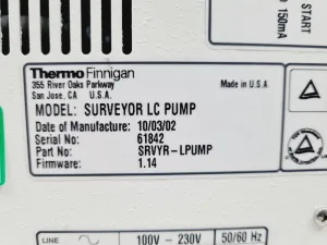 Thermo Finnigan Surveyor Photodiode Array Detector with Autosampler and LC Pump, 20 of 21