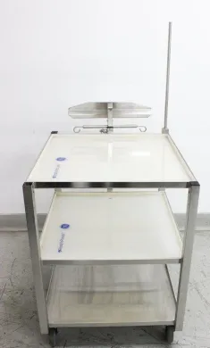 GE Healthcare ReadyKart Mobile Processing Station Facility Cart 20L Capacity Stainless Steel