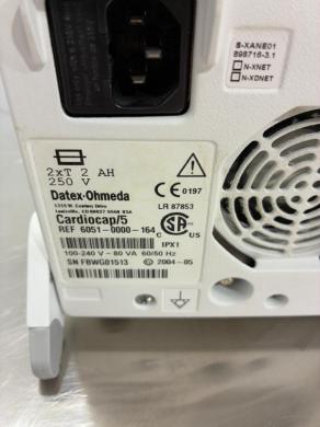GE Datex-Ohmeda Cardiocap/5 Multi-parameter Patient Monitor-cover