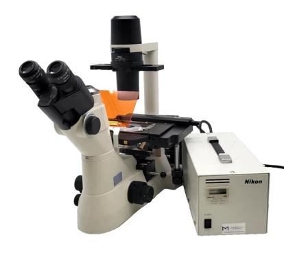 Nikon Microscope TS100 with Fluorescence & Phase Contrast-cover