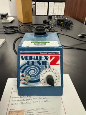 Scientific Industries Vortex Genie 2 G-560 Benchtop Vortex Mixer with Adjustable Speed Control-cover