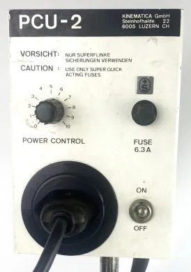 Kinematica Polytron PT10-20-3500 Homogenizer with PCU-2 Control and G5-75W Autoclavable Probe